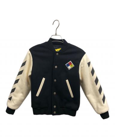 SALE品 未使用 OFF WHITE オフホワイト スカジャン XXS 中古・古着通販】OFFWHITE (オフホワイト) スカジャン ブラック サイズ
