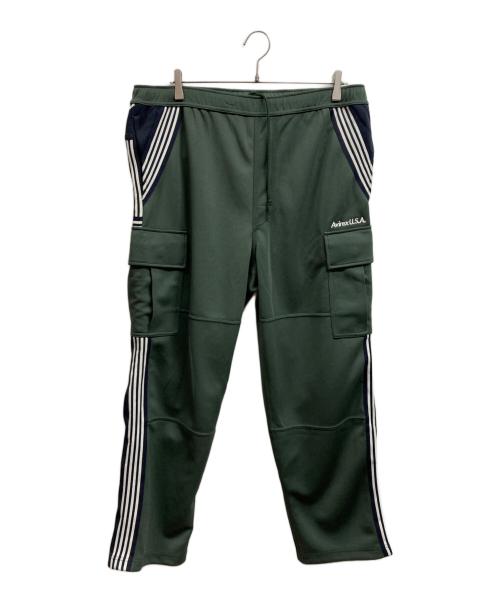 AVIREX（アヴィレックス）AVIREX (アヴィレックス) TRACK CARGO PANTS オリーブ サイズ:XLの古着・服飾アイテム
