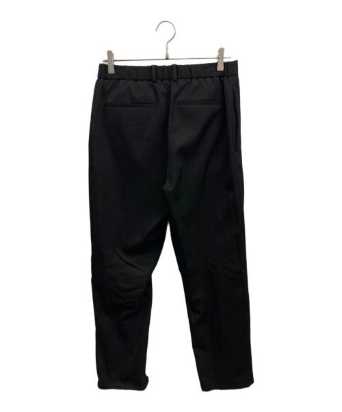 JIL SANDER（ジルサンダー）JIL SANDER (ジルサンダー) ウールストレートスラックス ブラック サイズ:46の古着・服飾アイテム