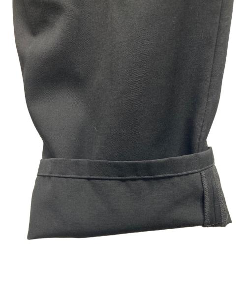 JIL SANDER（ジルサンダー）JIL SANDER (ジルサンダー) ウールストレートスラックス ブラック サイズ:46の古着・服飾アイテム