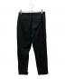 JIL SANDER (ジルサンダー) ウールストレートスラックス ブラック サイズ:46：15000円