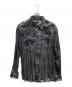 DIESEL（ディーゼル）の古着「転写プリント長袖シャツ」｜ブラック