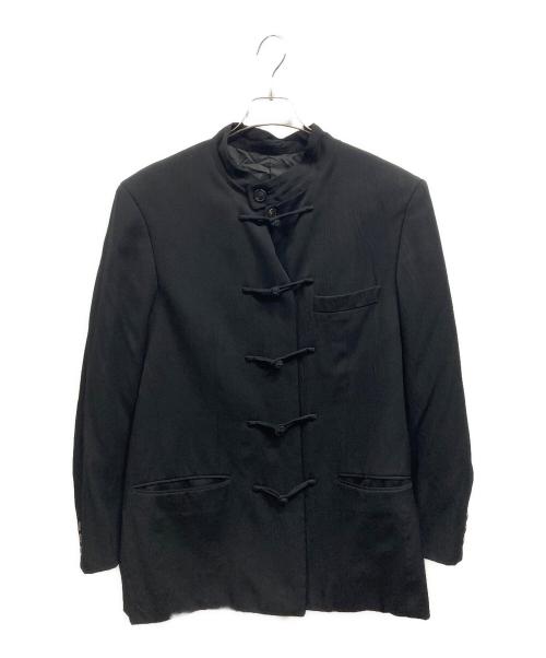 ISSEY MIYAKE MEN（イッセイミヤケメン）ISSEY MIYAKE MEN (イッセイミヤケメン) Chinese Jacket ブラック サイズ:Lの古着・服飾アイテム