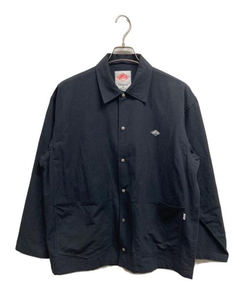 DANTON（ダントン）DANTON (ダントン) カバーオールシャツ ブラック サイズ:40の古着・服飾アイテム