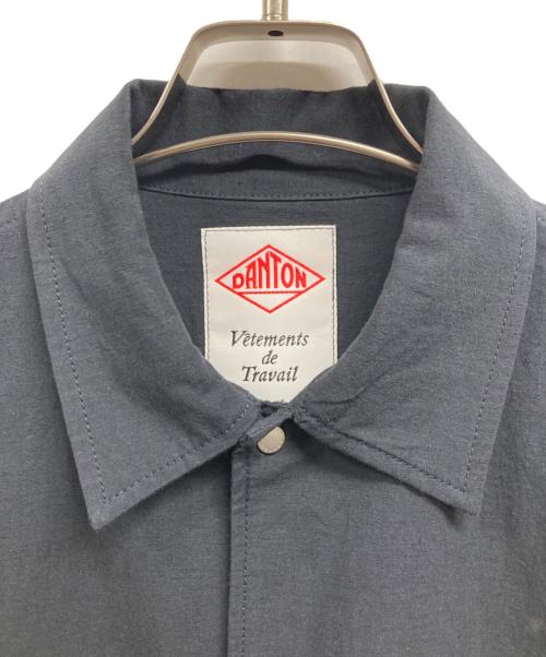 DANTON（ダントン）DANTON (ダントン) カバーオールシャツ ブラック サイズ:40の古着・服飾アイテム