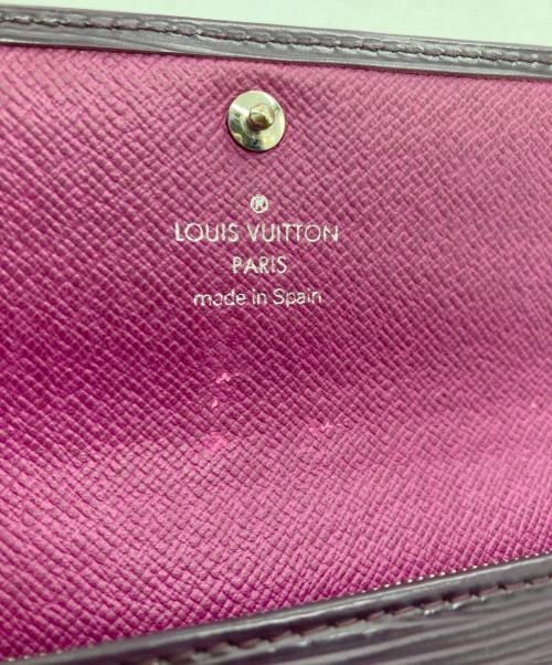 LOUIS VUITTON（ルイ ヴィトン）LOUIS VUITTON (ルイ ヴィトン) エピ ポルトフォイユ･サラ パープルの古着・服飾アイテム