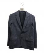 PAUL SMITHポールスミス）の古着「2Bチェックテーラードジャケット」｜ネイビー