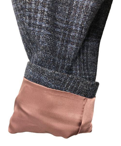 PAUL SMITH（ポールスミス）Paul Smith (ポールスミス) 2Bチェックテーラードジャケット ネイビー サイズ:Lの古着・服飾アイテム