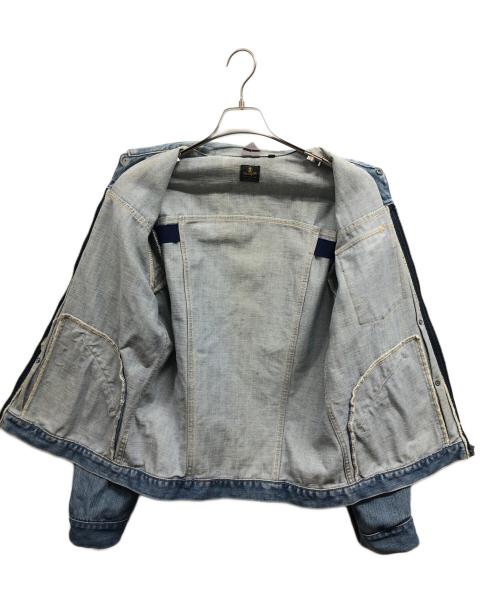 Wrangler（ラングラー）Wrangler (ラングラー) UNITED ARROWS (ユナイテッドアローズ) 別注ジップアップデニムジャケット インディゴ サイズ:Lの古着・服飾アイテム