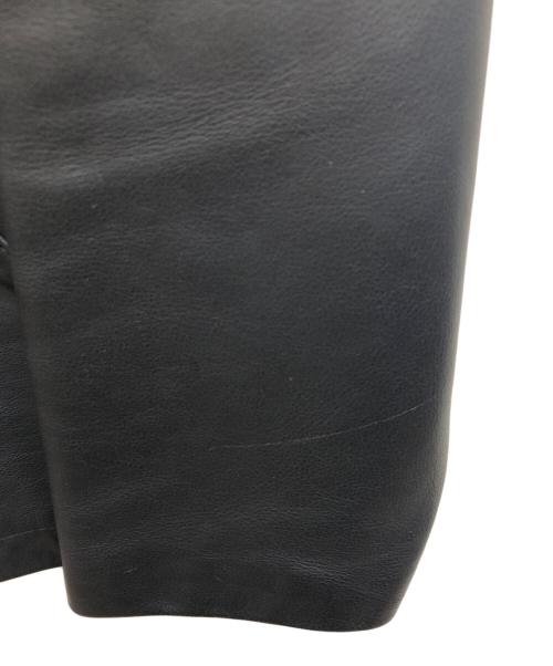 A.P.C.（アーペーセー）A.P.C. (アーペーセー) シングルライダースジャケット ブラック サイズ:Sの古着・服飾アイテム