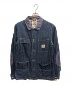 CarHartt×eYe COMME des GARCONS JUNYAWATANABE MANカーハート×アイ コム デ ギャルソン ジュンヤ ワタナベ マン）の古着「カバーオール」｜インディゴ
