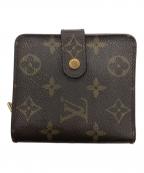 LOUIS VUITTONルイ ヴィトン）の古着「2つ折り財布」｜ブラウン