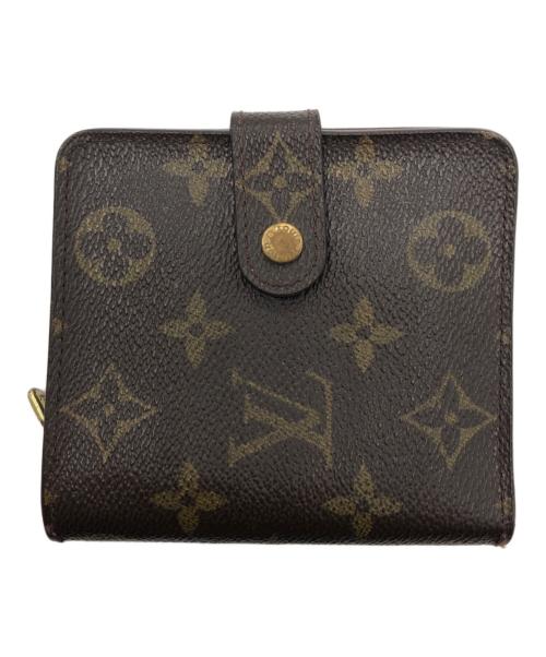LOUIS VUITTON（ルイ ヴィトン）LOUIS VUITTON (ルイ ヴィトン) モノグラム コンパクトジップ ブラウンの古着・服飾アイテム
