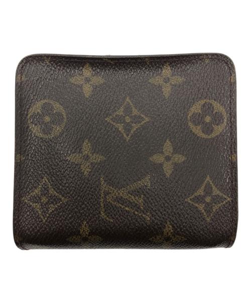 LOUIS VUITTON（ルイ ヴィトン）LOUIS VUITTON (ルイ ヴィトン) モノグラム コンパクトジップ ブラウンの古着・服飾アイテム