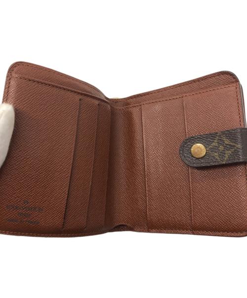 LOUIS VUITTON（ルイ ヴィトン）LOUIS VUITTON (ルイ ヴィトン) モノグラム コンパクトジップ ブラウンの古着・服飾アイテム