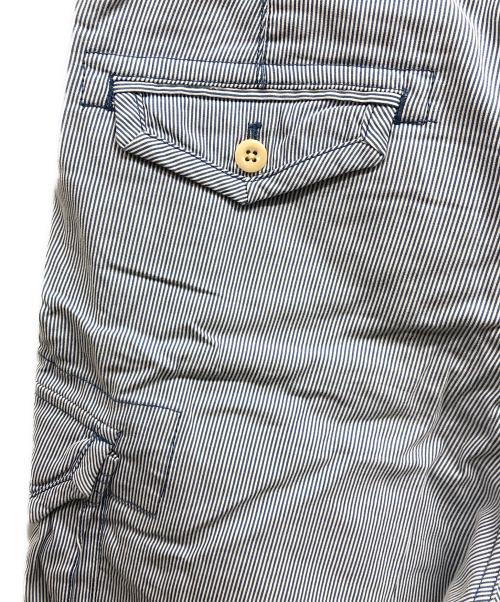 POLO RALPH LAUREN（ポロ・ラルフローレン）POLO RALPH LAUREN (ポロ・ラルフローレン) ハーフカーゴパンツ ブルー サイズ:36の古着・服飾アイテム