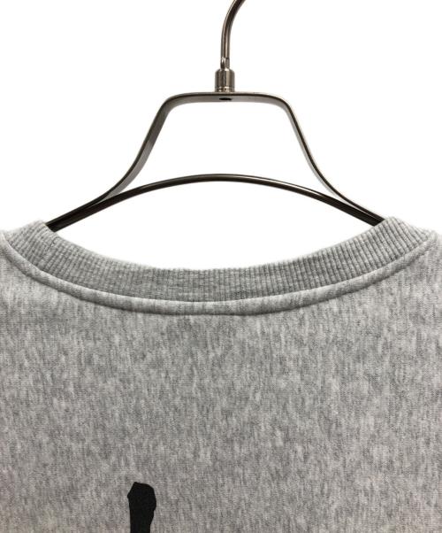 stussy（ステューシー）stussy (ステューシー) BASIC LOGO RAISING OF SWEAT グレー サイズ:Mの古着・服飾アイテム