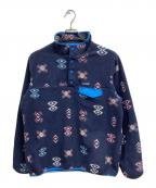 Patagoniaパタゴニア）の古着「総柄シンチラスナップT」｜ネイビー