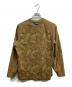 and wander (アンドワンダー) printed fleece base T ブラウン サイズ:3：8000円