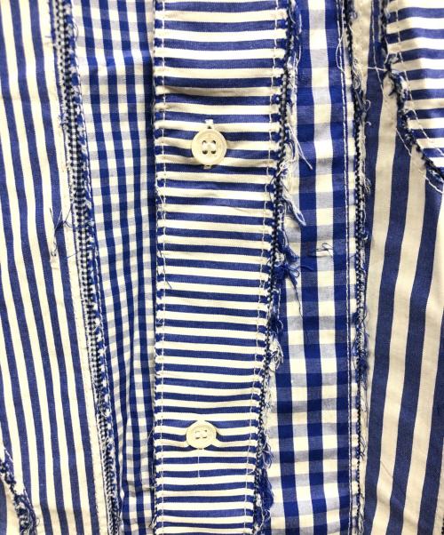 COMME des GARCONS HOMME（コムデギャルソン オム）COMME des GARCONS HOMME (コムデギャルソン オム) 半袖シャツ ブルー サイズ:Sの古着・服飾アイテム