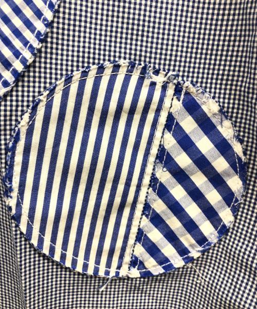 COMME des GARCONS HOMME（コムデギャルソン オム）COMME des GARCONS HOMME (コムデギャルソン オム) 半袖シャツ ブルー サイズ:Sの古着・服飾アイテム