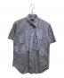 COMME des GARCONS HOMME（コムデギャルソン オム）の古着「半袖シャツ」｜ブルー