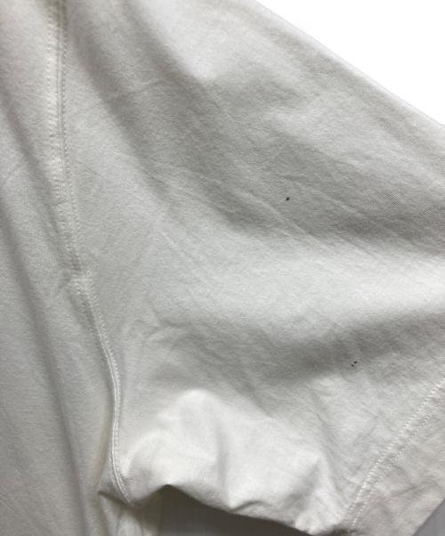 Y-3（ワイスリー）Y-3 (ワイスリー) ハーフジップネックTシャツ ホワイト サイズ:Mの古着・服飾アイテム