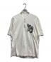 Y-3（ワイスリー）の古着「ハーフジップネックTシャツ」｜ホワイト