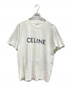 CELINEセリーヌ）の古着「ロゴTシャツ」｜ホワイト