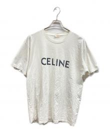 CELINE（セリーヌ）の古着「ロゴTシャツ」｜ホワイト