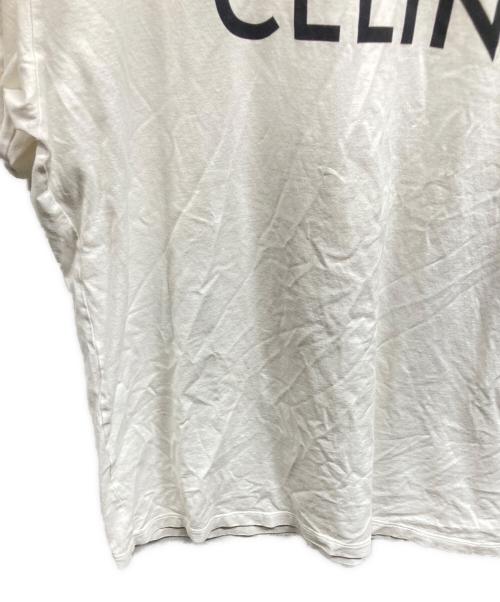 CELINE（セリーヌ）CELINE (セリーヌ) ロゴTシャツ ホワイト サイズ:XXLの古着・服飾アイテム