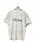 CELINE（セリーヌ）の古着「ロゴTシャツ」｜ホワイト
