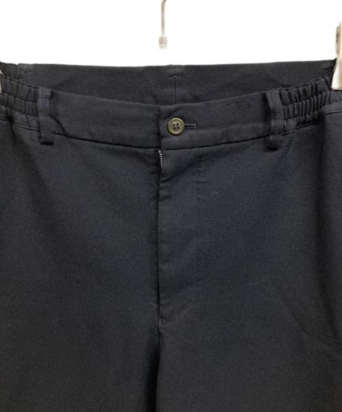 COMME des GARCONS HOMME DEUX（コムデギャルソン オム ドゥ）COMME des GARCONS HOMME DEUX (コムデギャルソン オム ドゥ) 染色加工ポリ縮パンツ/COMME des GARCONSパンツ ブラック サイズ:Sの古着・服飾アイテム