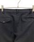 中古・古着 COMME des GARCONS HOMME DEUX (コムデギャルソン オム ドゥ) 染色加工ポリ縮パンツ/COMME des GARCONSパンツ ブラック サイズ:S：12000円