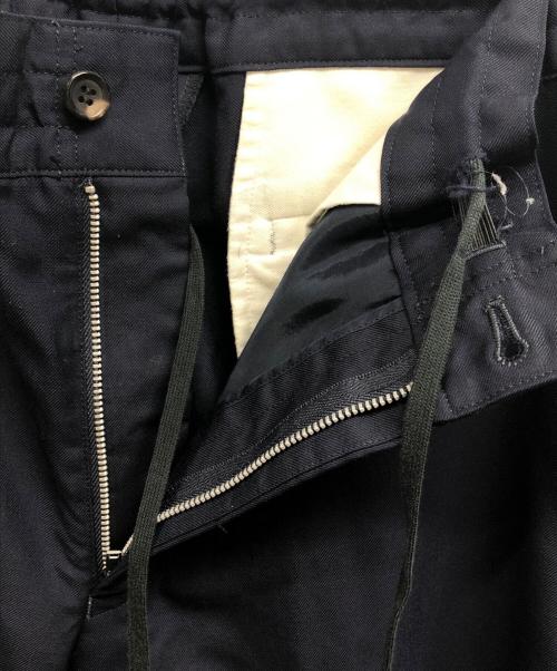 COMME des GARCONS HOMME DEUX（コムデギャルソン オム ドゥ）COMME des GARCONS HOMME DEUX (コムデギャルソン オム ドゥ) ウールスラックス ネイビー サイズ:Mの古着・服飾アイテム