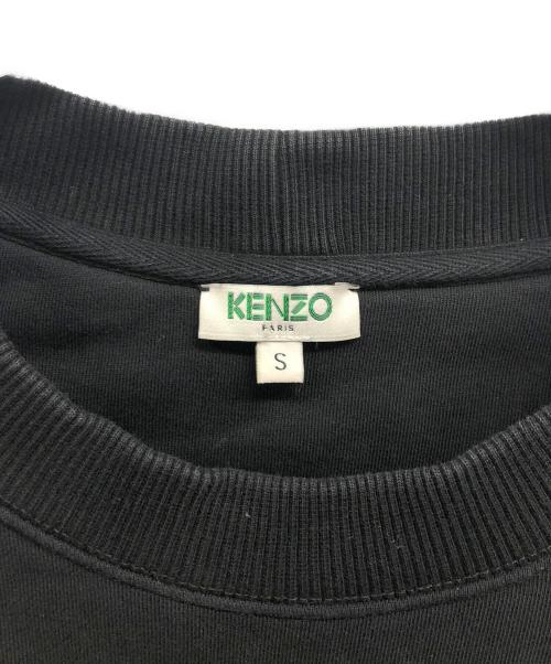 KENZO（ケンゾー）KENZO (ケンゾー) プリントスウェット ブラック サイズ:Sの古着・服飾アイテム