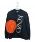 KENZO（ケンゾー）の古着「プリントスウェット」｜ブラック