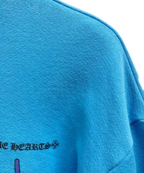 CHROME HEARTS（クロムハーツ）CHROME HEARTS (クロムハーツ) MATTY BOY (マッティーボーイ) PPO BRAIN NEW SWTSHRT　ブレインニュープリントスウェット ブルー サイズ:Sの古着・服飾アイテム