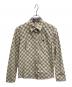 BURBERRY BLUE LABEL（バーバリー ブルー レーベル）の古着「チェックシャツ」｜ベージュ