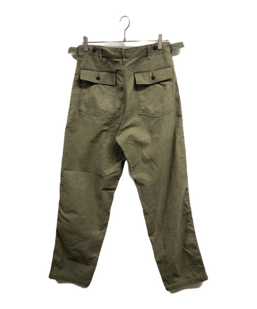 TCB jeans（ティーシービー ジーンズ）TCB JEANS (ティーシービー ジーンズ) ベイカーパンツ カーキ サイズ:XLの古着・服飾アイテム