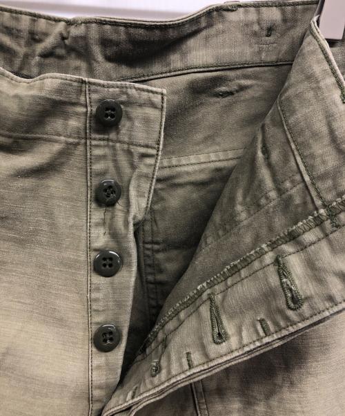 TCB jeans（ティーシービー ジーンズ）TCB JEANS (ティーシービー ジーンズ) ベイカーパンツ カーキ サイズ:XLの古着・服飾アイテム