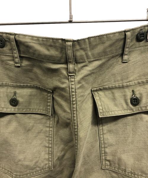 TCB jeans（ティーシービー ジーンズ）TCB JEANS (ティーシービー ジーンズ) ベイカーパンツ カーキ サイズ:XLの古着・服飾アイテム