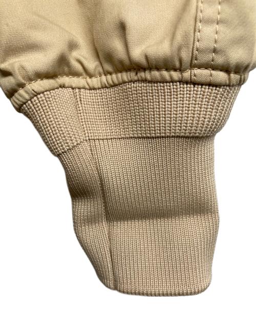 MACPHEE（マカフィー）MACPHEE (マカフィー) コットンナイロン ショートMA-1ブルゾン ベージュ サイズ:36の古着・服飾アイテム