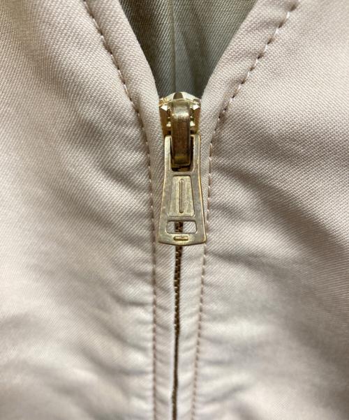 MACPHEE（マカフィー）MACPHEE (マカフィー) コットンナイロン ショートMA-1ブルゾン ベージュ サイズ:36の古着・服飾アイテム