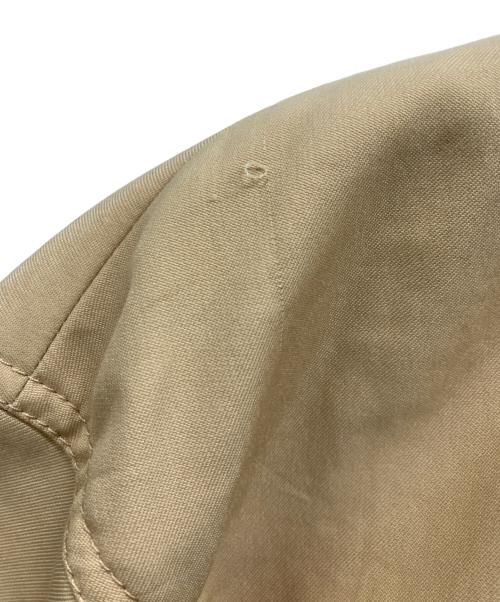 MACPHEE（マカフィー）MACPHEE (マカフィー) コットンナイロン ショートMA-1ブルゾン ベージュ サイズ:36の古着・服飾アイテム