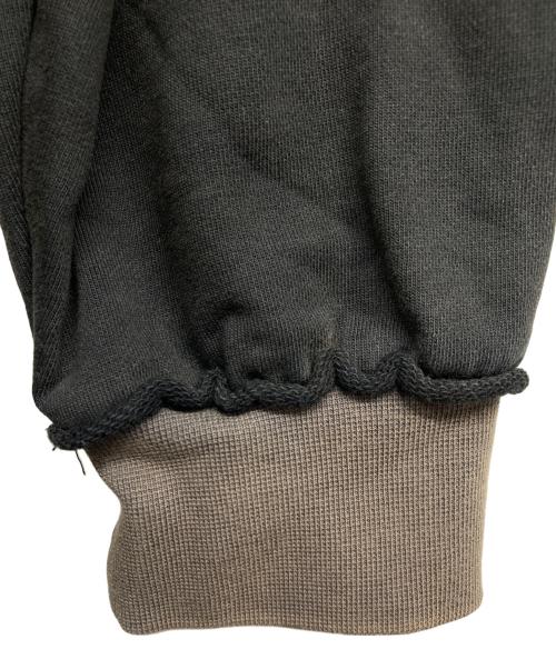 CONVERSE TOKYO（コンバーストウキョウ）CONVERSE TOKYO (コンバーストウキョウ) BI-COLOR ZIP DESIGN SWEAT ブラック×ネイビー サイズ:ＦＲＥＥの古着・服飾アイテム