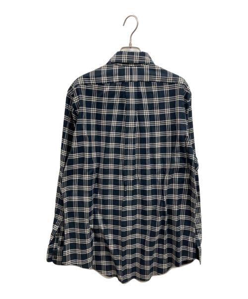 RALPH LAUREN（ラルフローレン）RALPH LAUREN (ラルフローレン) カスタムフィット ボタンダウンシャツ ブラック サイズ:Lの古着・服飾アイテム
