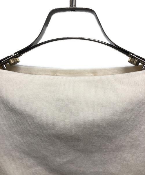 Demi-Luxe Beams（デミルクス ビームス）Demi-Luxe BEAMS (デミルクス ビームス) シンプル ボートネックニット .M アイボリー サイズ:FREEの古着・服飾アイテム