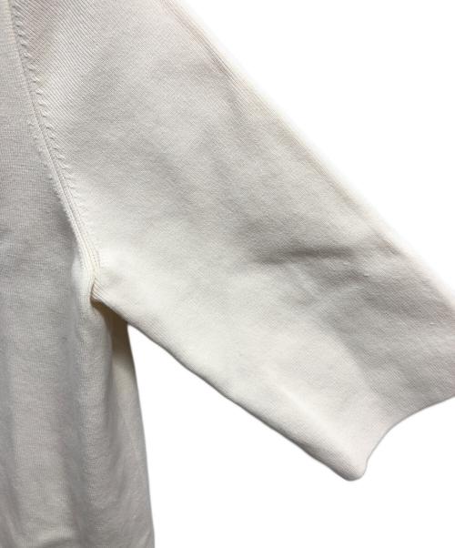 Demi-Luxe Beams（デミルクス ビームス）Demi-Luxe BEAMS (デミルクス ビームス) シンプル ボートネックニット .M アイボリー サイズ:FREEの古着・服飾アイテム