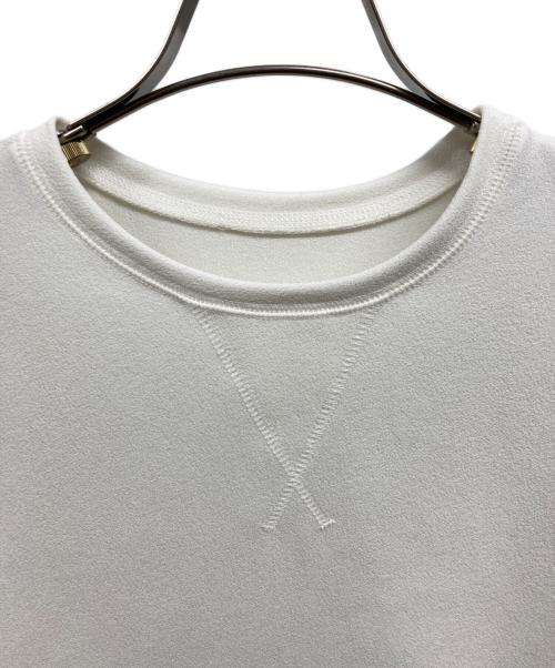 Whim Gazette（ウィムガゼット）Whim Gazette (ウィムガゼット) Vガゼットプルオーバー ホワイト サイズ:34の古着・服飾アイテム
